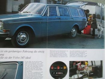 Volvo 145 Prospekt Deutsch August 1969