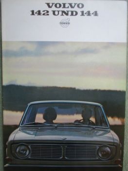 Volvo 142 und 144 Prospekt August 1967