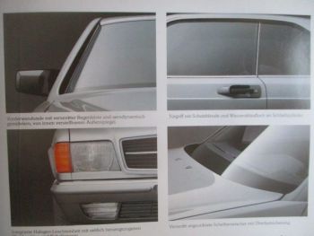 Mercedes Benz 380SEC 500SEC C126 November 1983