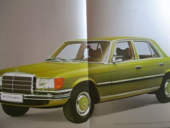 Mercedes Benz 350SE 350SEL W116 450SE 450SEL +6.9 Januar 1977