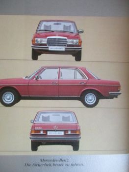 Mercedes Benz 280 280E W123 Limousine Katalog 1976