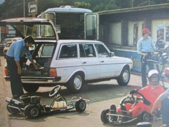 Mercedes Benz 240TD 300TD 230T 250T 280TE August 1977