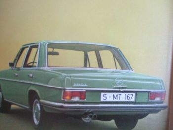 Mercedes Benz 250 280 280E W114 August 1972