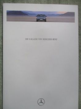 Mercedes Benz S-Klasse W140 Limousine Januar 1991