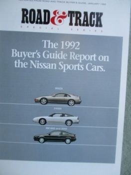 Road & Track 1/1992