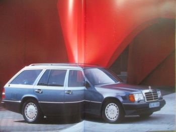 Mercede Benz 200TD-300TD Turbo,200TE,230TE,300TE +4Matic +300TE-24 S124 10/1989