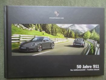 Porsche 911 Carrera+Cabriolet 50 Jahre (Typ 991) Buch April 2013 Rarität