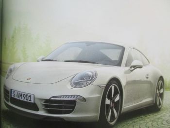 Porsche 911 Carrera+Cabriolet 50 Jahre (Typ 991) Buch April 2013 Rarität