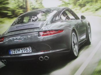 Porsche 911 Carrera+Cabriolet 50 Jahre (Typ 991) Buch April 2013 Rarität