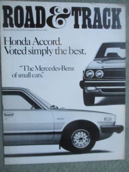 Road & Track February 1981