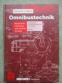 vieweg ATZ MTZ Fachbuch Otto-Peter A. Bühler Omnibustechnik