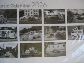 VW Classic Calendar 2026 33x49cm Format