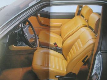 BMW 630CS 633CSI 635CSI E24 Katalog September 1978