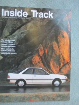 Subaru Inside Track Spring 1986