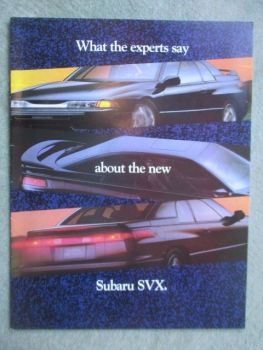 Subaru SVX Sonderdruck USA Englisch