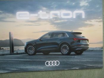 Audi e-tron September 2018 Version Austria