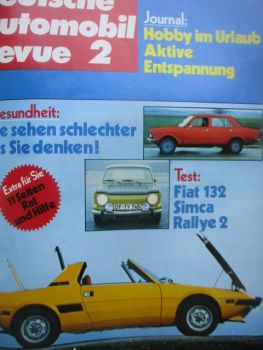 Deutsche Automobil Revue Jahrgang 1973