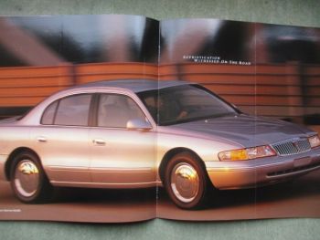 Lincoln Continental 1997 Carbrochure