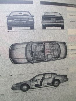 Lincoln Continental 1997 Carbrochure