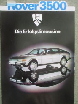Rover 3500 Prospekt Januar 1979