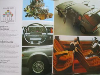 Rover 3500 Prospekt Januar 1979
