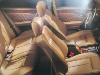 Mercedes Benz C220 C280 USA Großformat Katalog W202 1993