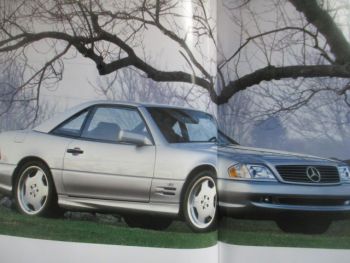 Mercedes Benz S-Klasse W140 1997 USA Großformat brochure