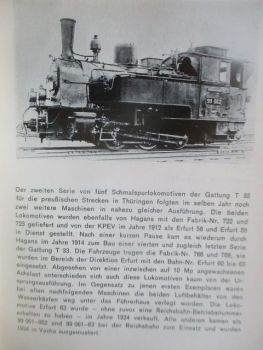 Franck Horst J. Obermayer Taschenbuch Deutsche Schmalspur-Dampflokomotiven
