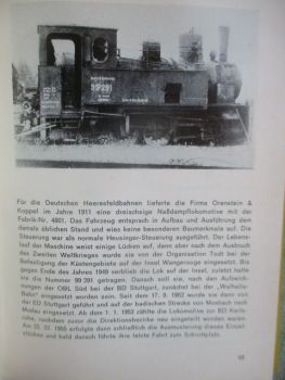 Franck Horst J. Obermayer Taschenbuch Deutsche Schmalspur-Dampflokomotiven