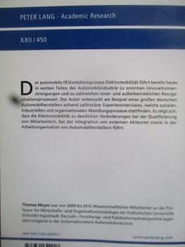 PL Academic Research Thomas Meyer Elektromobilität: Soziologische Perspektiven einer automobilen (R) Evolution