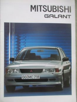 Mitsubishi Galant E30 HG HH Katalog April 1989