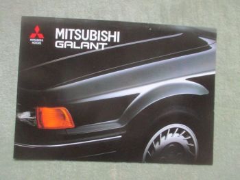 Mitsubishi Galant E10 HG HH Prospekt Dezember 1987