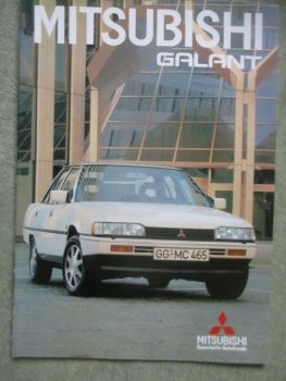 Mitsubishi Galant (E10) August 1987 Prospekt