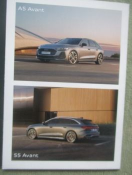 Audi A5 S5 Avant (FU) Flyer Austria Januar 2025