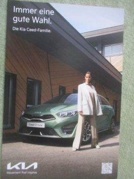 Kia Ceed-Familie Prospekt Januar 2025