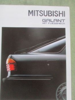 Mitsubishi Galant +Fliessheck März 1989 E30 HG HH
