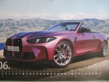BMW M Kalender 2025 38x49cm Format