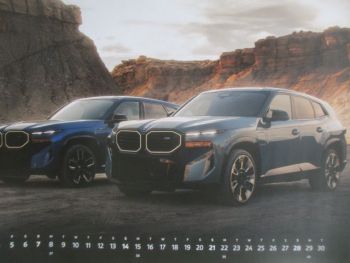 BMW M Kalender 2025 38x49cm Format