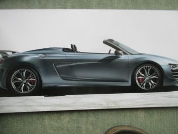 Audi R8 GT Spyder Buch Vorstellung Juli 2011 (Typ 42) NEU