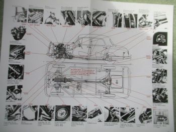 Mercedes Benz Typ 190b W121 Betriebsanleitung 1971