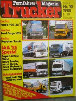 Trucker Fernfahrer Magazin Oktober 1985