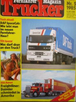 Trucker Fernfahrer Magazin Mai 1985