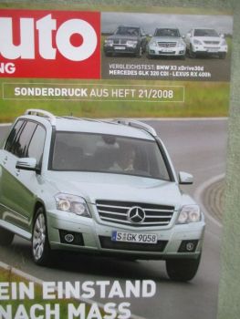 Auto Zeitung 21/2008 Mercdes Benz GLK 320 CDI