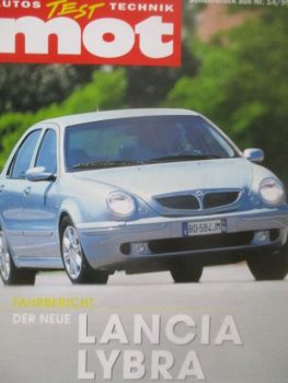 mot 14/1999 Lancia Lybra Fahrbericht