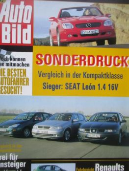 Auto Bild 6/2000 Seat Leon 1.4 16V
