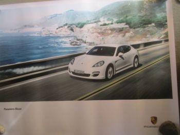 Porsche Panamera Diesel (970) Großformat Poster ca.76x100cm