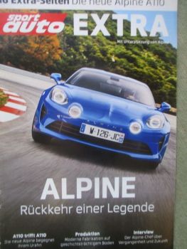 sport auto extra Alpine Rückkehr einer Legende A110 trifft A110