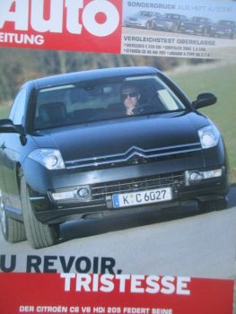 Auto Zeitung 4/2006 Citroen C6 V6 HDi 205