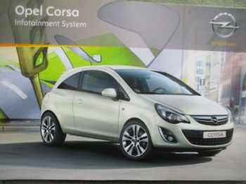 Opel Corsa D Infotainment System Bordbuch August 2011