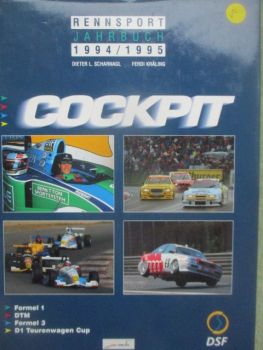 DSF Dieter L. Scharnagl Ferdi Kräling Cockpit Rennsport Jahrbuch 1994/1995